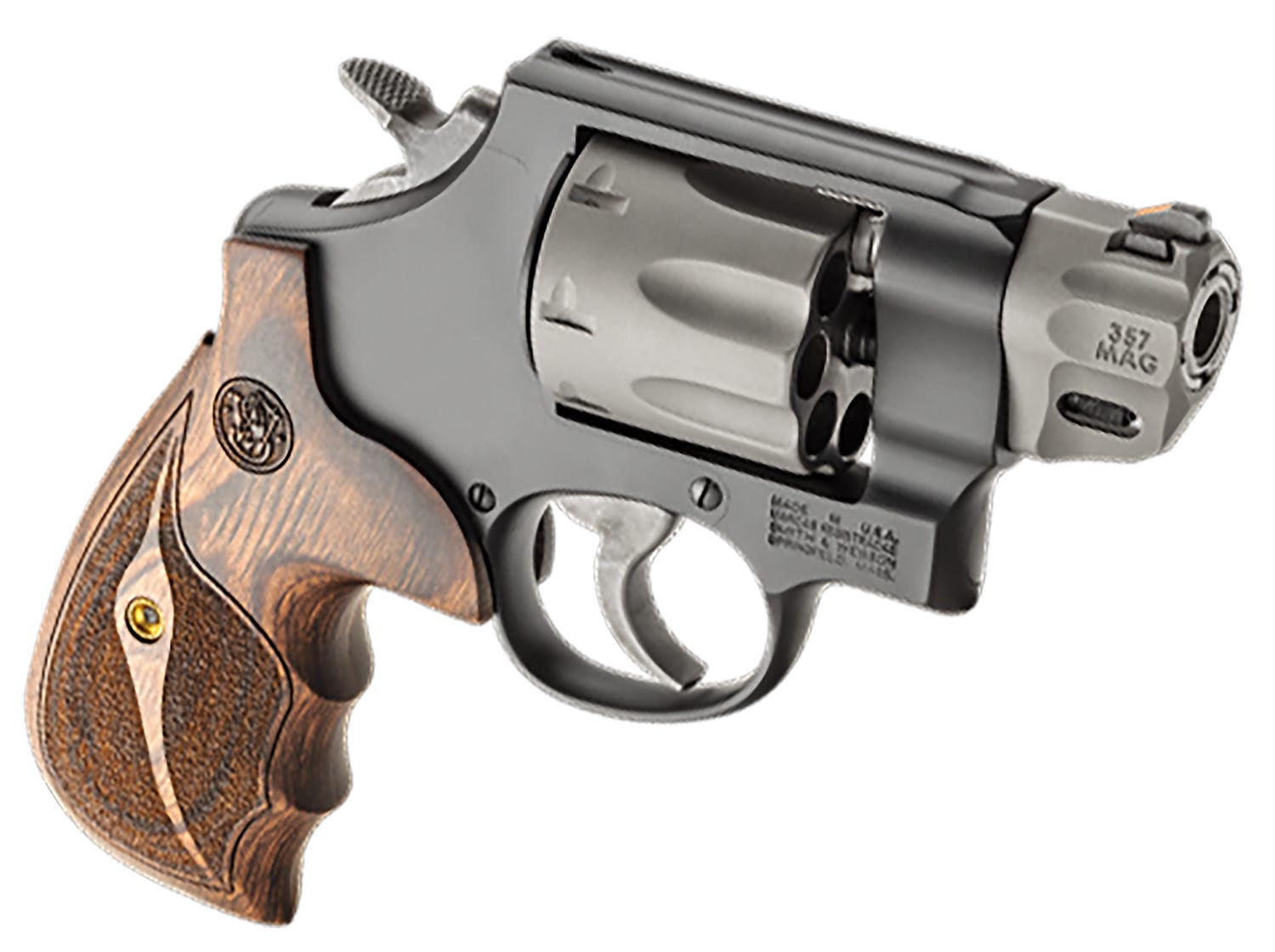 SMITH & WESSON 327 PERFORMANCE CENTER .357 MAG 2" BARREL 8RD WOOD GRIP - Image 3