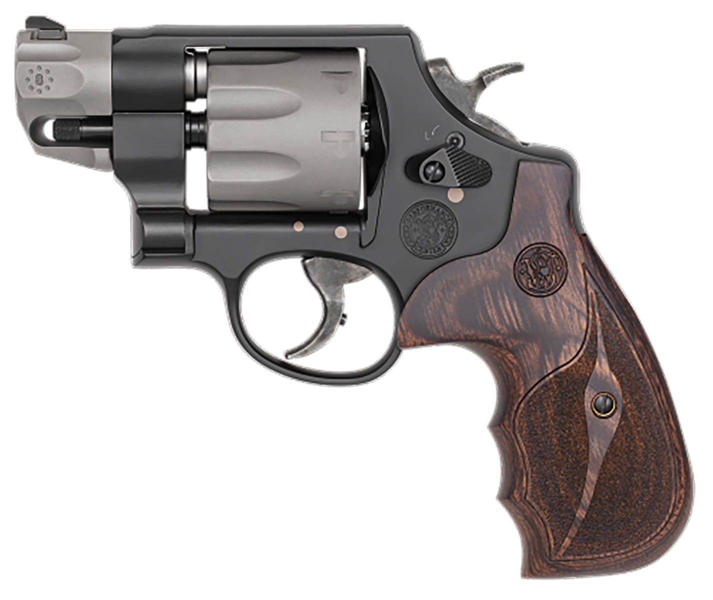 SMITH & WESSON 327 PERFORMANCE CENTER .357 MAG 2" BARREL 8RD WOOD GRIP